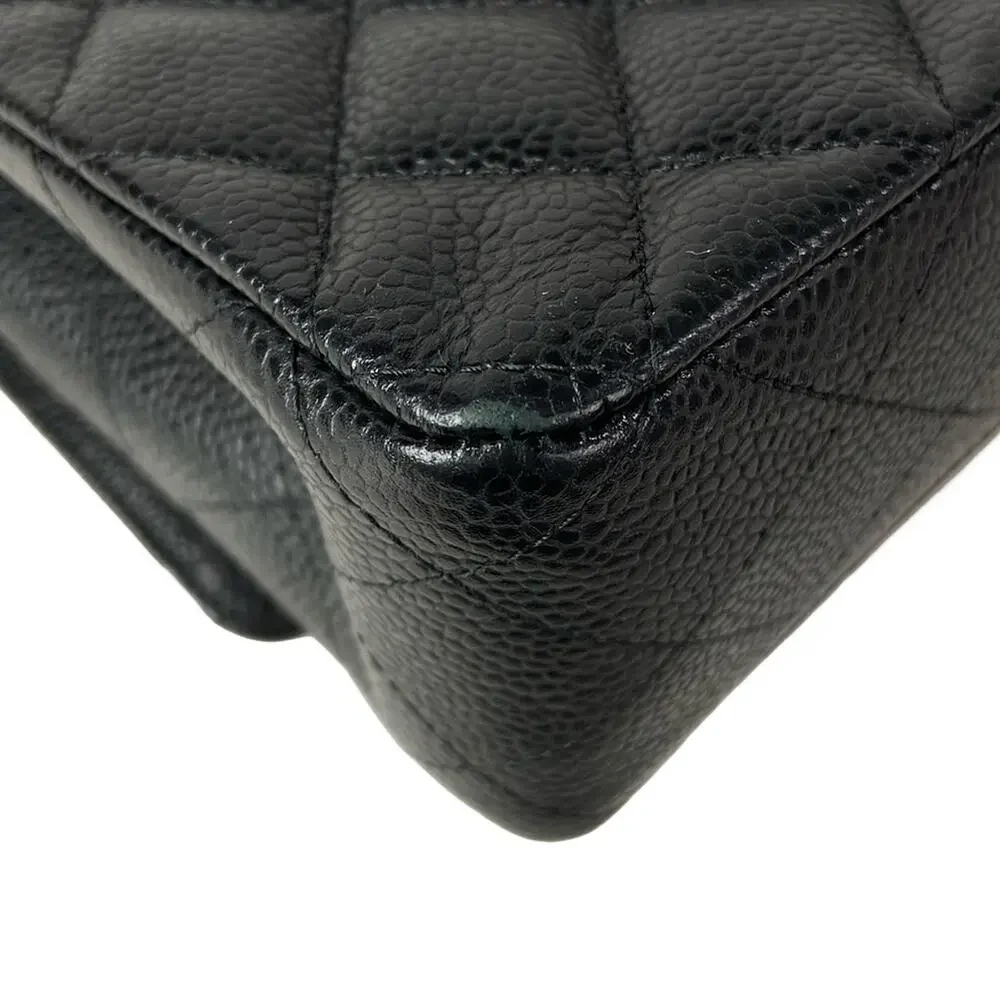 Chanel Double Flap Matelasse Shoulder Bag A01112